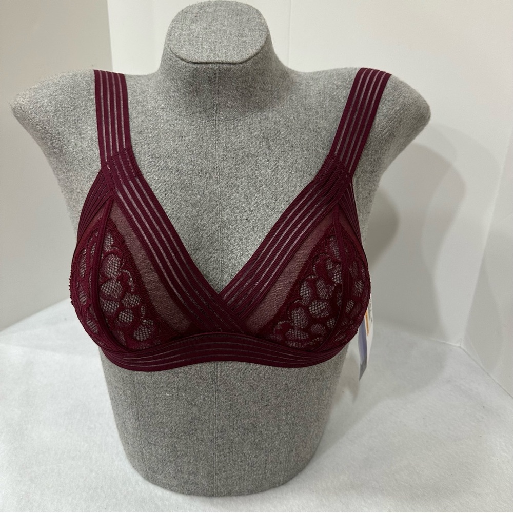 Burgundy Calvin Klein Bralette